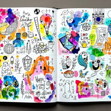 creative sketchbook inspiration ideas