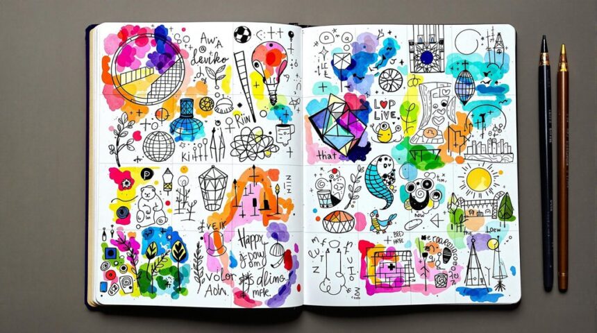 creative sketchbook inspiration ideas