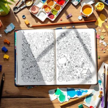 creative sketchbook inspiration prompts