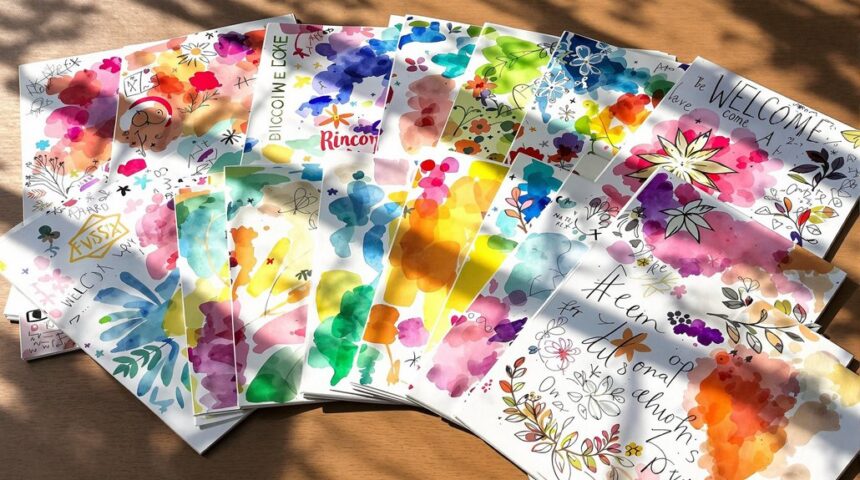 creative sketchbook welcome designs