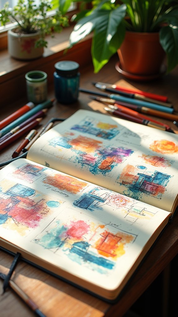 creative spontaneous layout freedom