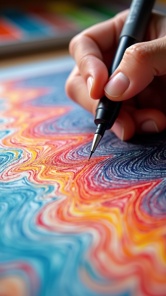 cross hatching for dynamic shading