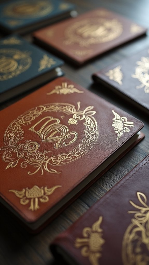 custom initials art covers