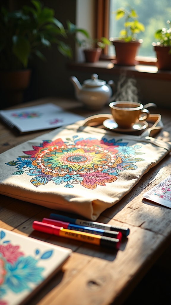 custom tote bag art