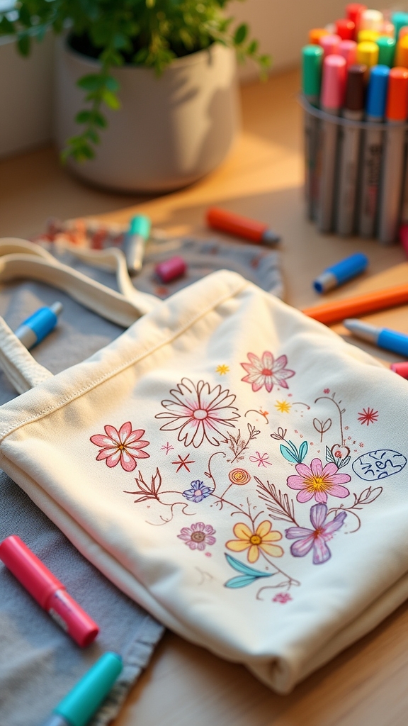 customize tote bags creatively