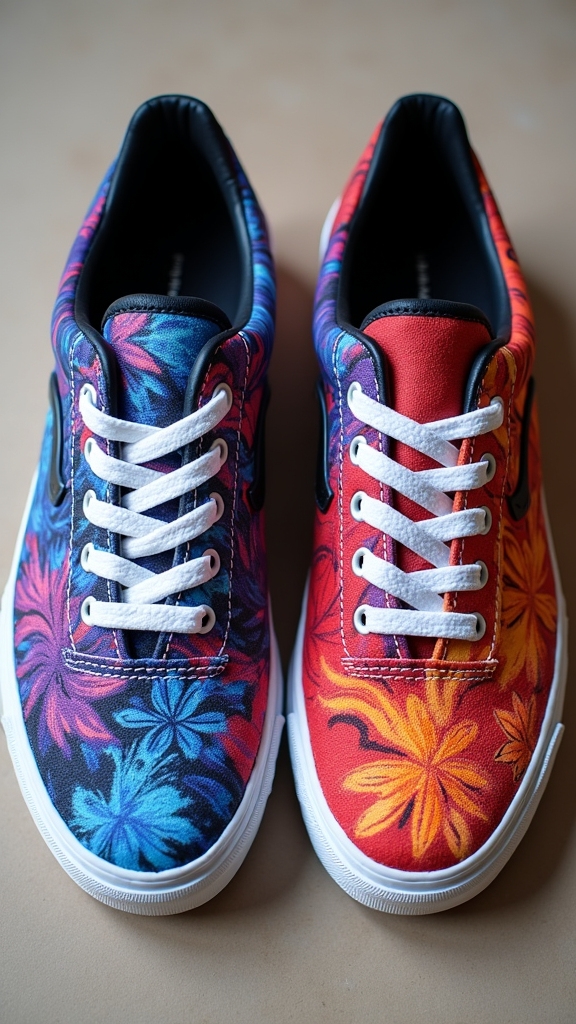 customized wearable shoe art