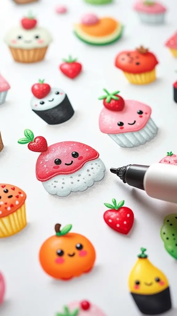 cute food art techniques