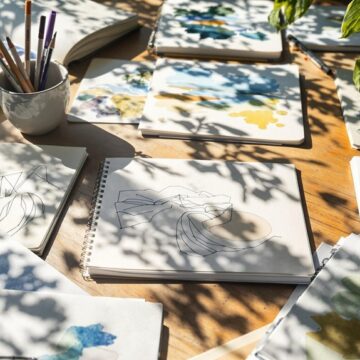 daily reflection through sketches