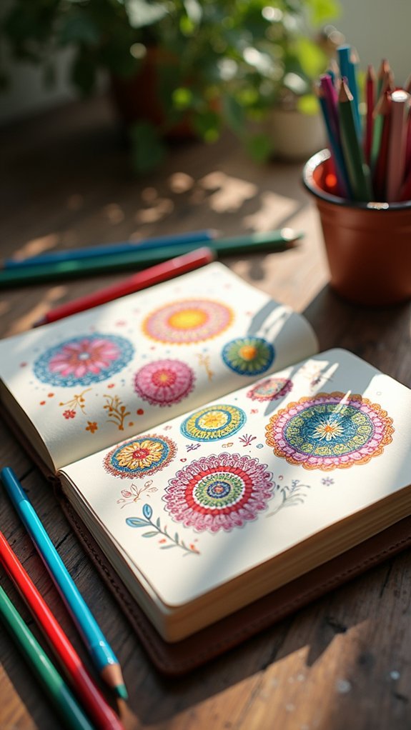 decorate overlapping circles creatively