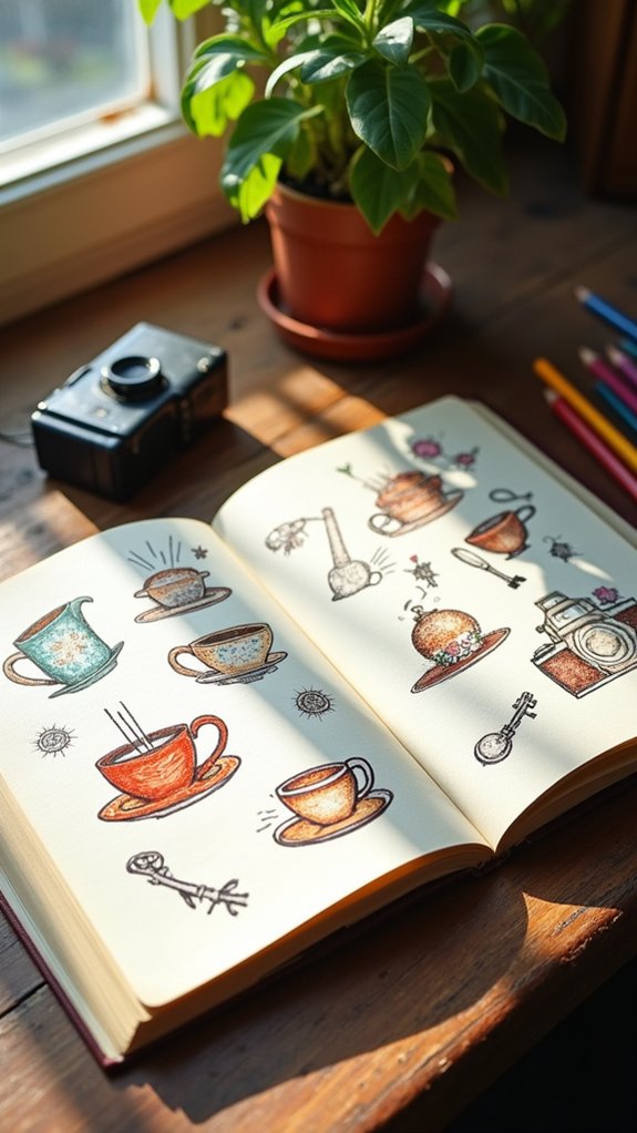 doodle everyday objects creatively