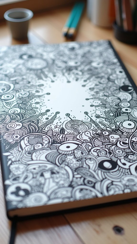 doodled abstract pattern creation