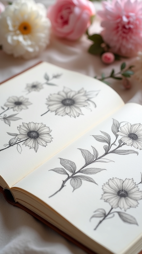 dreamy botanical art techniques