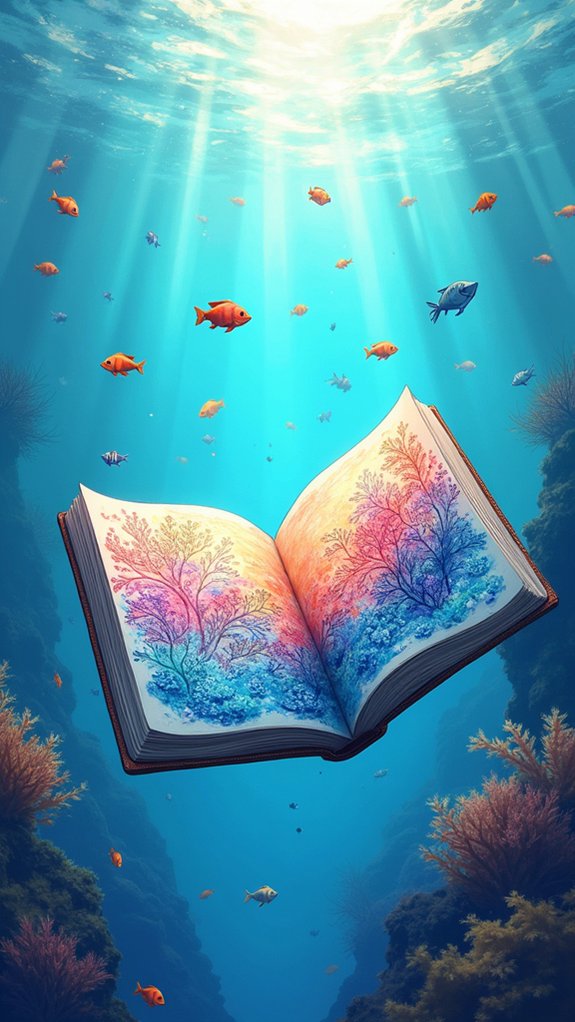 dreamy underwater creative exploration