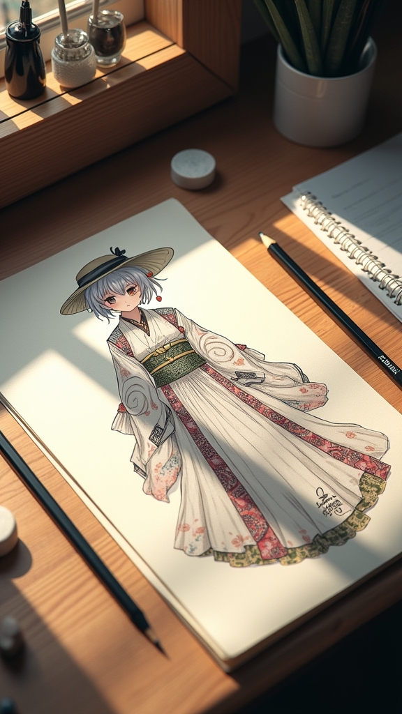 dress with unique flair