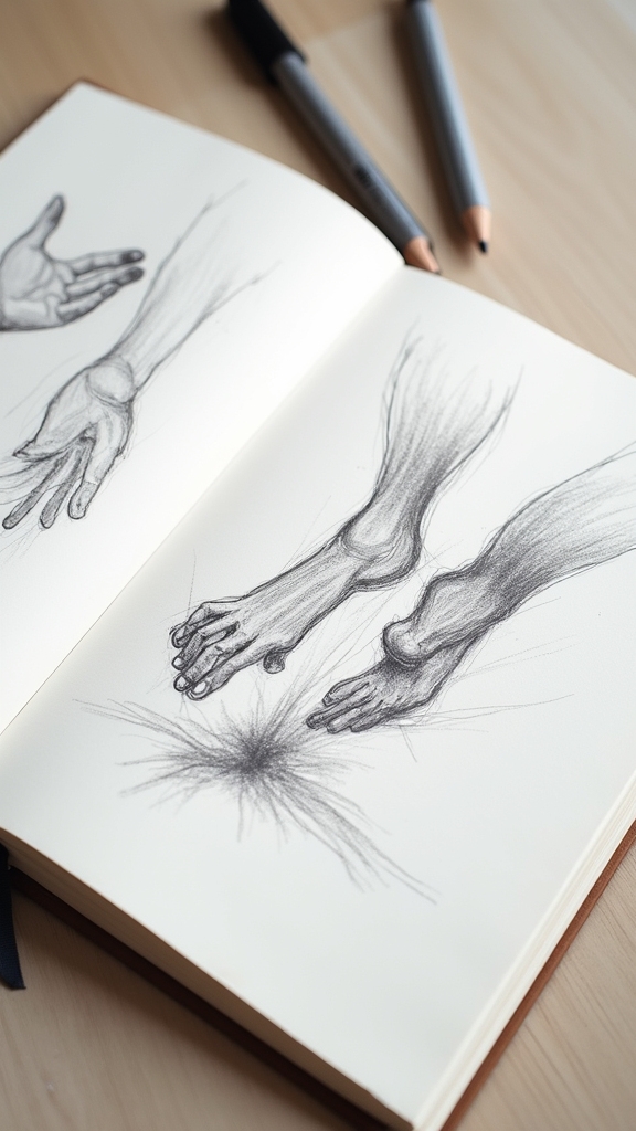 dynamic hands and feet
