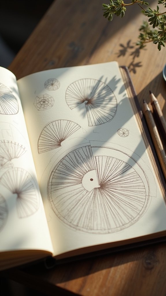 dynamic sketch arrangements techniques