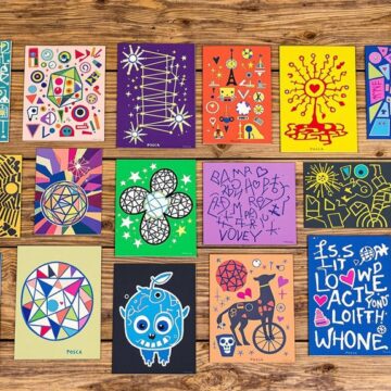 easy posca pen designs