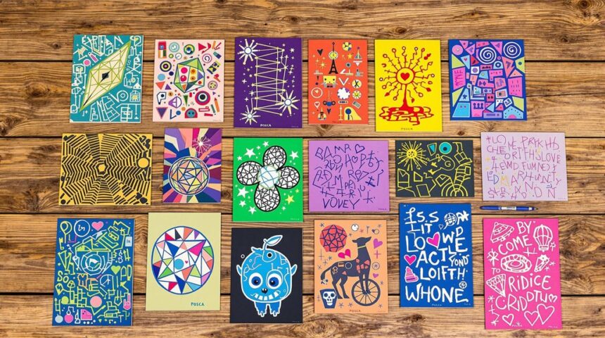easy posca pen designs