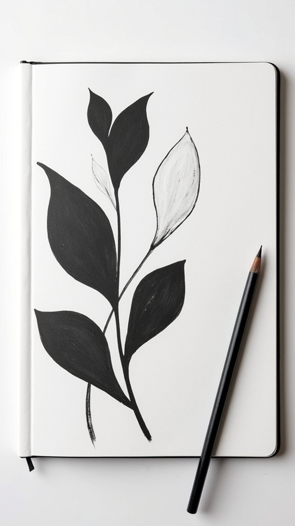 elegant minimalist silhouette designs