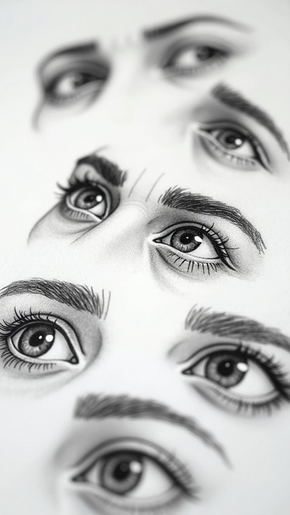 emotion conveyed through eyes