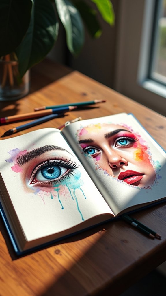 emotional self portrait exploration