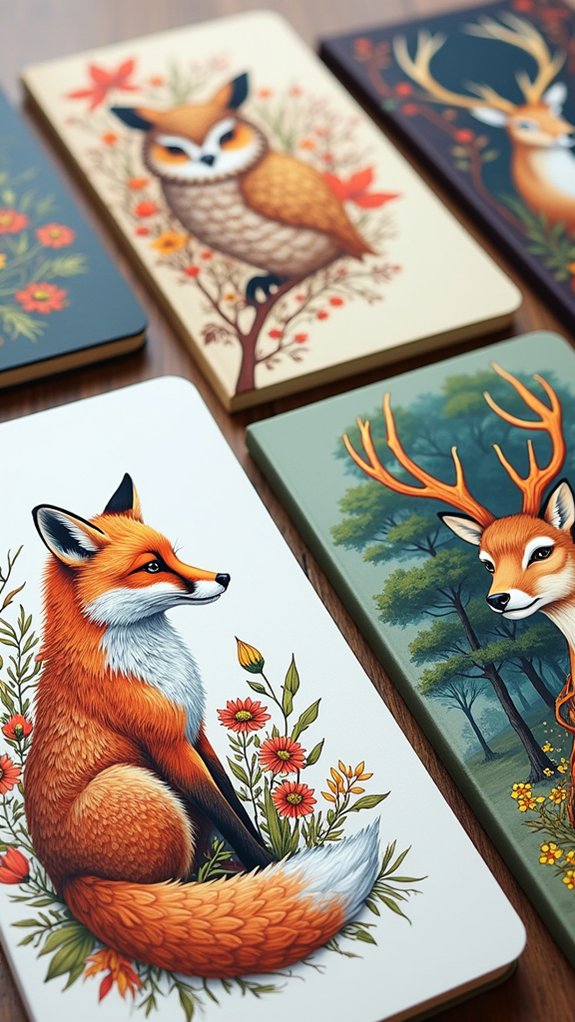 enchanting nature inspired illustrations