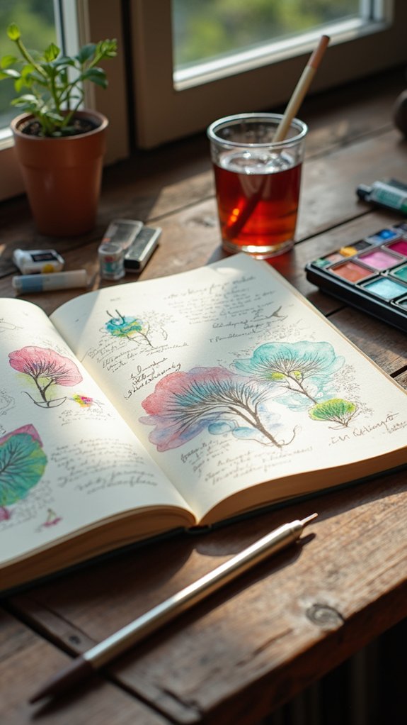 enhance sketches with notes