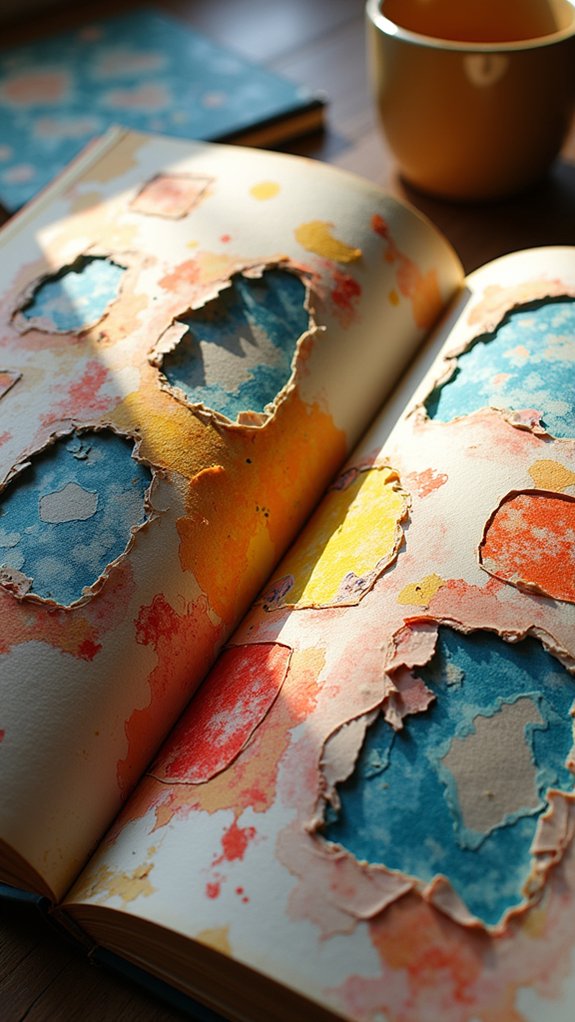 enhancing art with cutouts