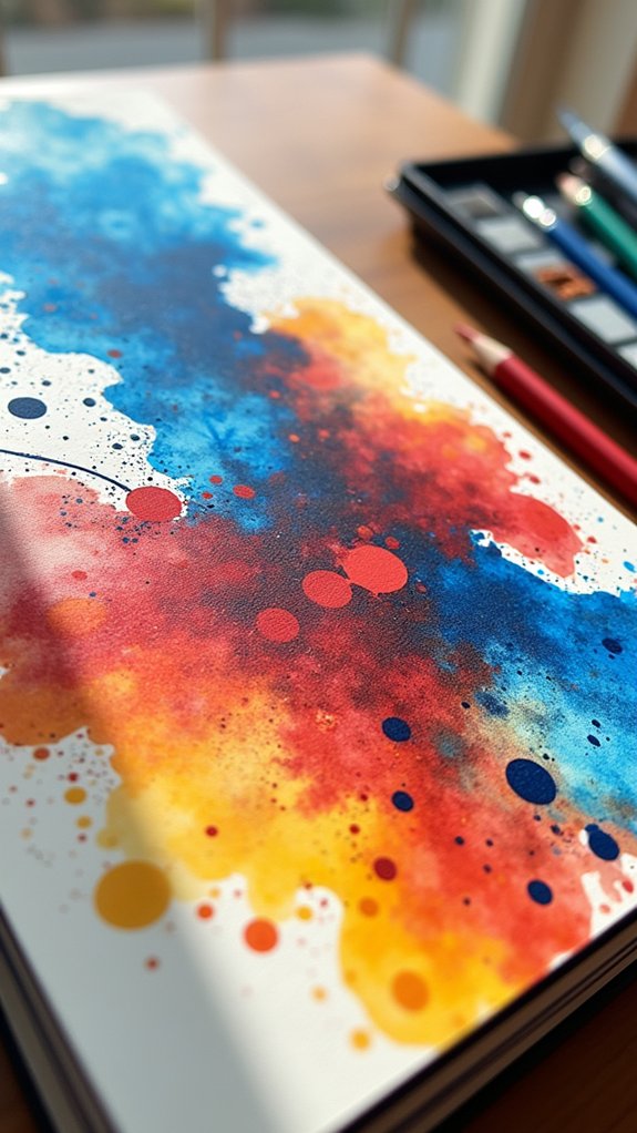 experiment with color techniques