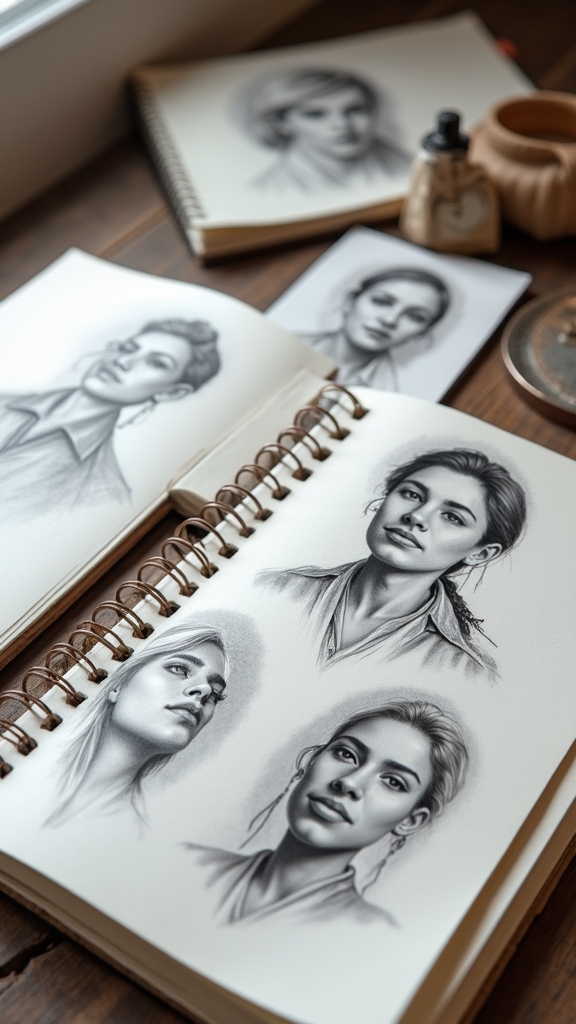 expressive portrait drawing tips