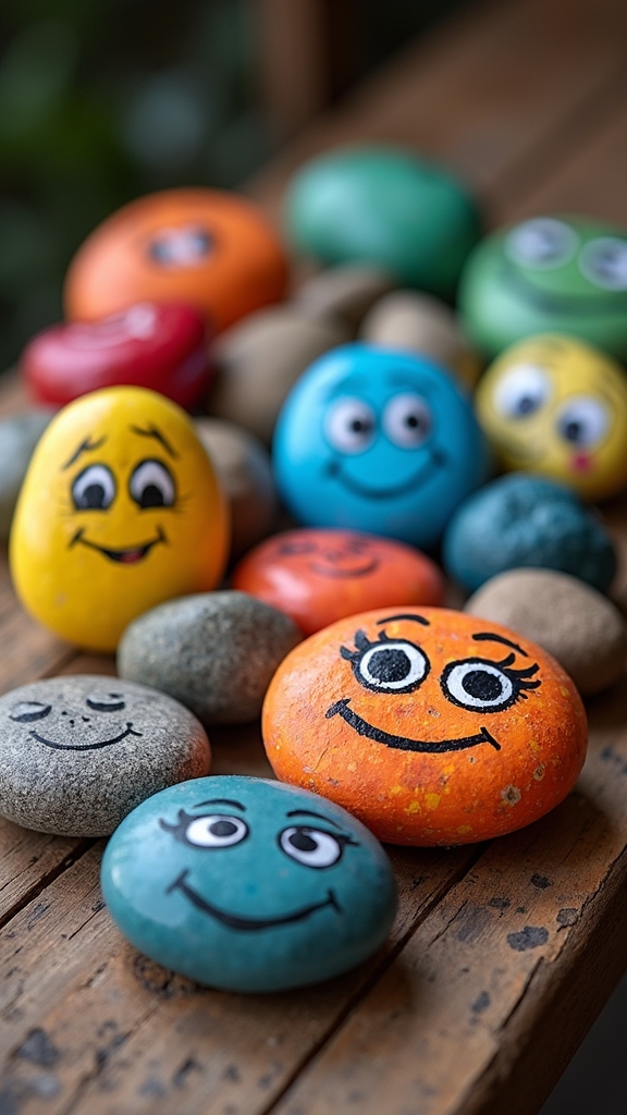expressive rock face designs