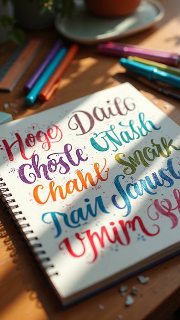 faux calligraphy made simple