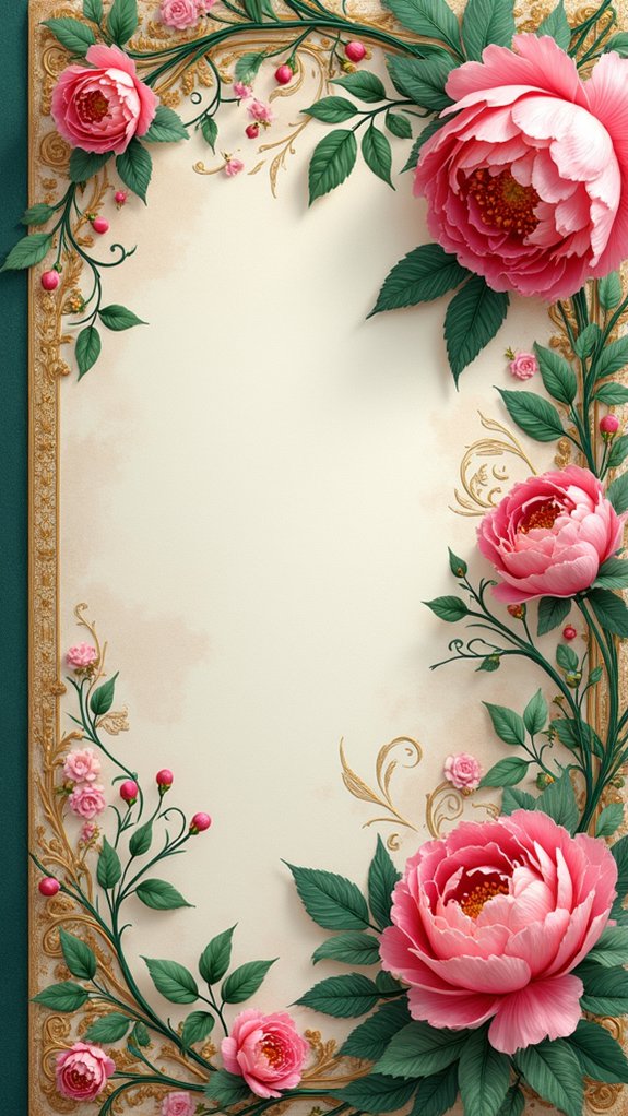 floral aesthetics enhance creativity