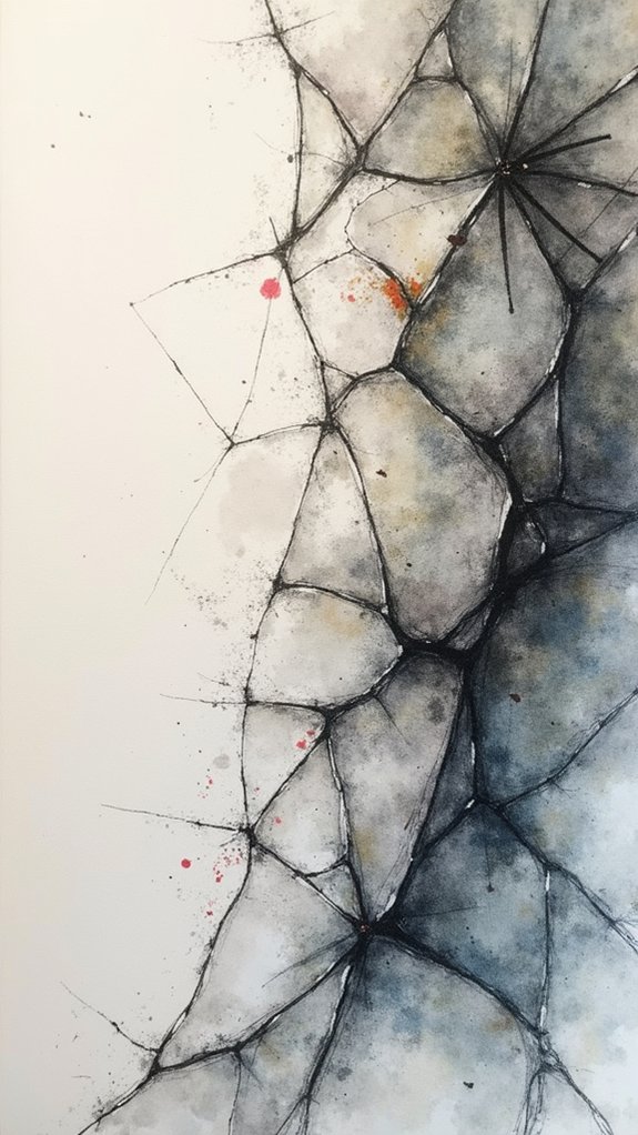 fragmented backgrounds balanced spaces
