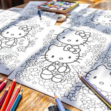 free hello kitty printables
