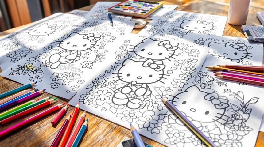 free hello kitty printables