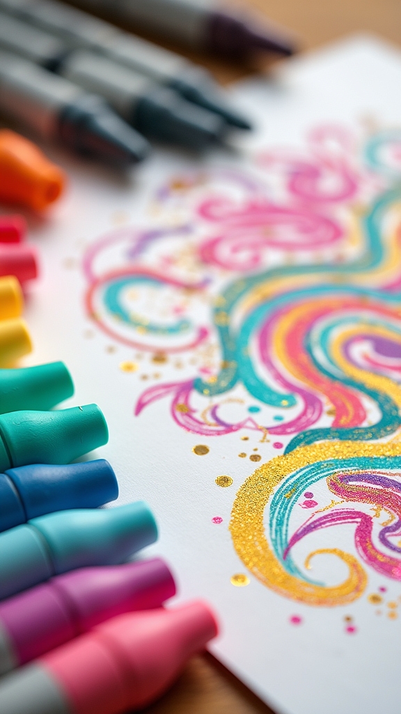 freeform patterned background creation