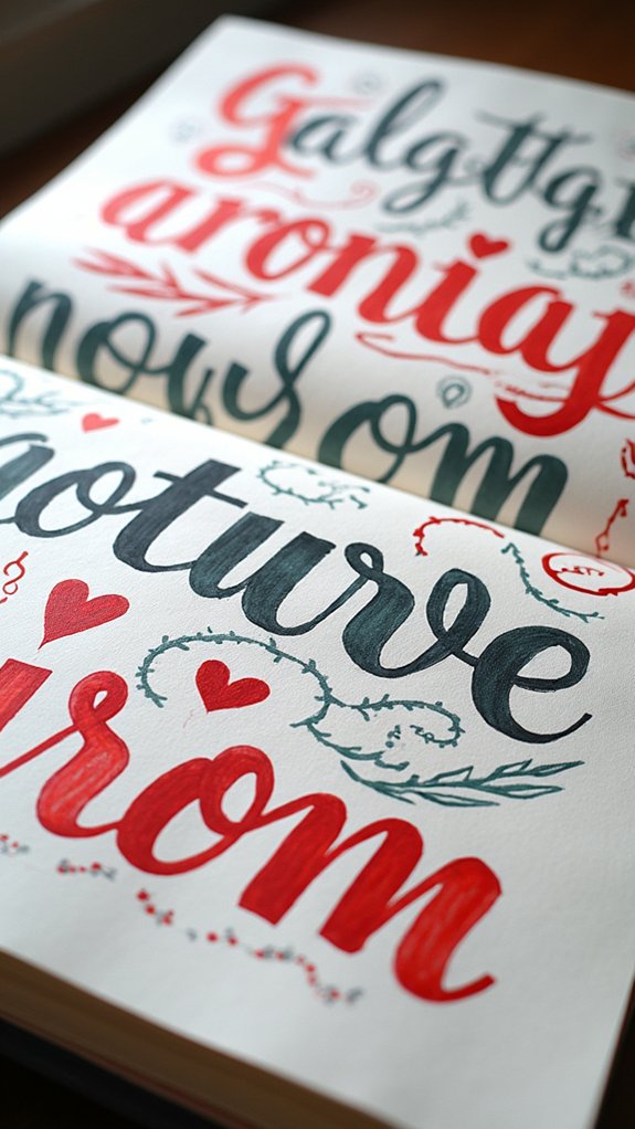 funky expressive letterforms dance