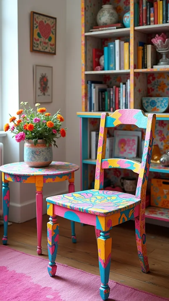 funky furniture with posca