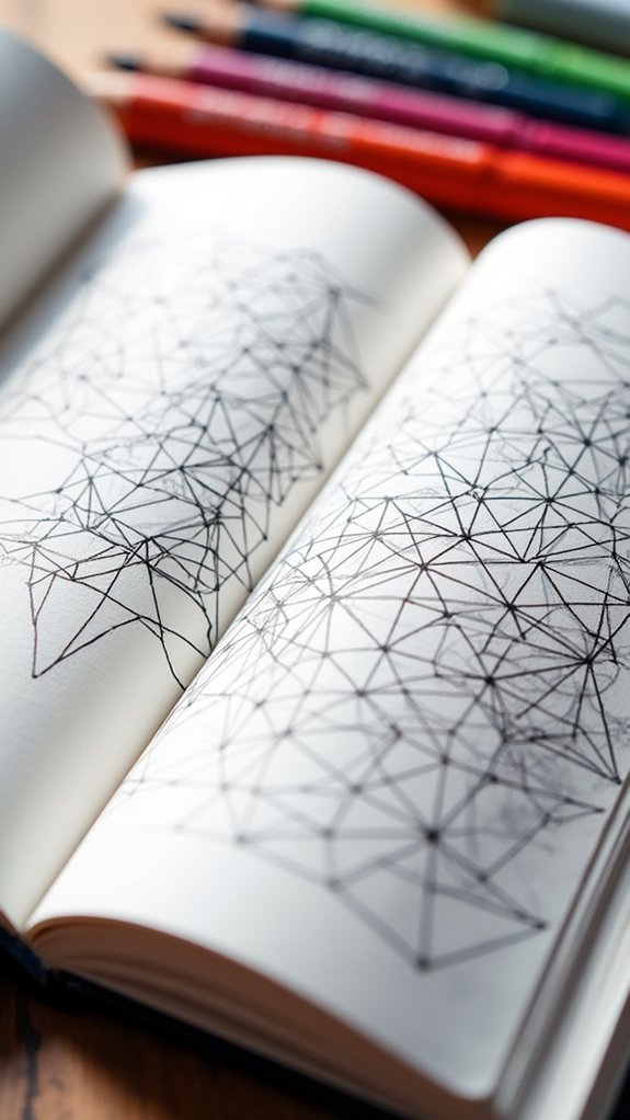 geometric doodling for creativity
