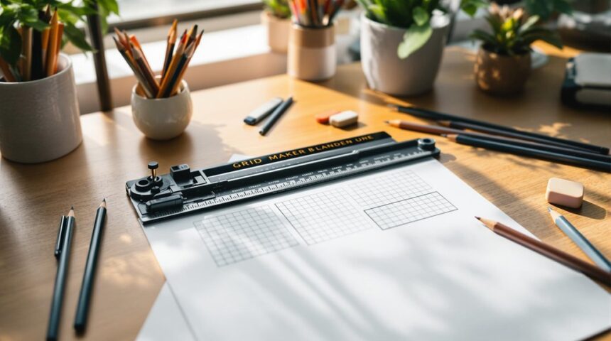grid drawing made simple