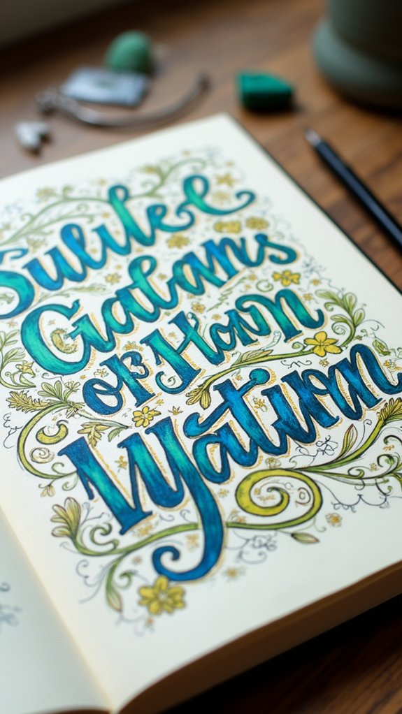 hand drawn typography creativity tips