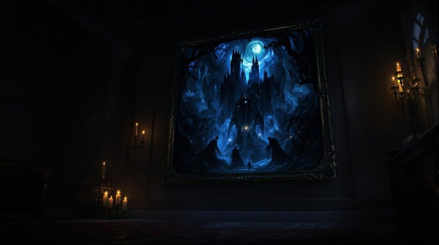 haunting themes dramatic style