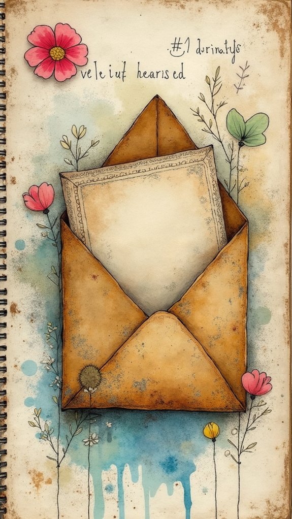 hidden journaling with envelopes