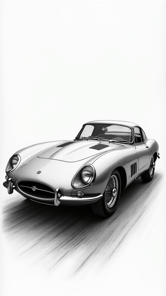 hyperrealistic car illustrations mastery