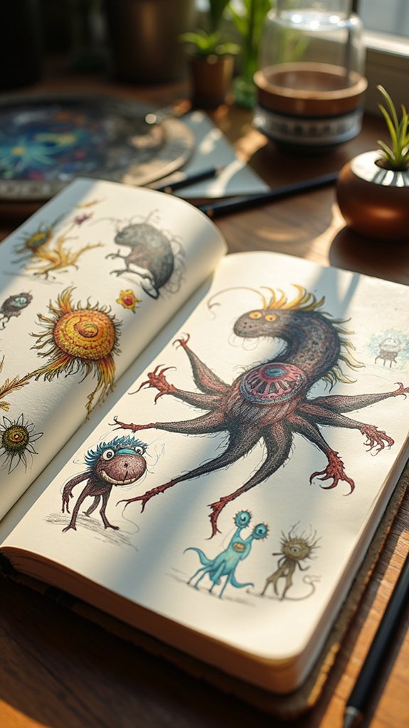 imaginative character and creature design