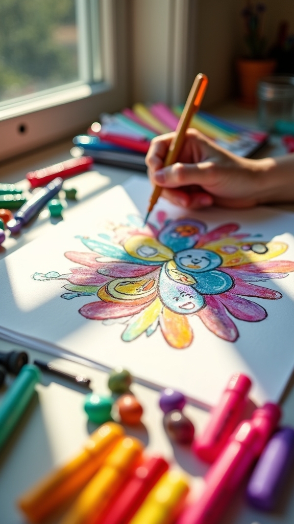imaginative colorful creature designs