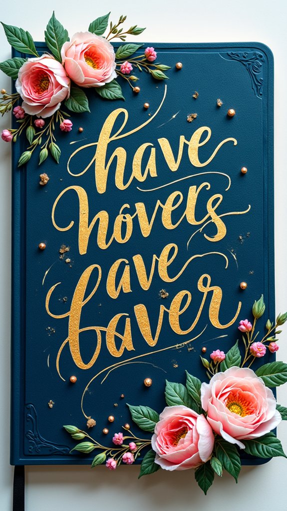 inspiring hand lettered quotes