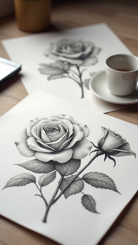 intricate rose petal techniques