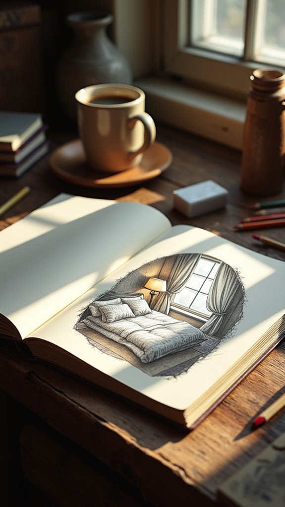 keyhole perspective bedroom intrigue